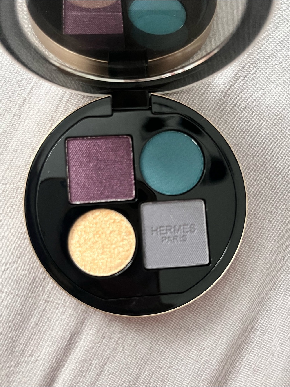 Ombres d’hermès eyeshadow palette, 12 ombres optiques